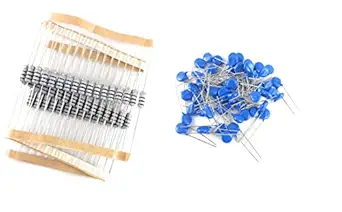 SME Combo Pack of 50 pics 100 Ohm 1 Watt 5% Resistors and 50 pics 07D511K 320 Volt 7mm MOV