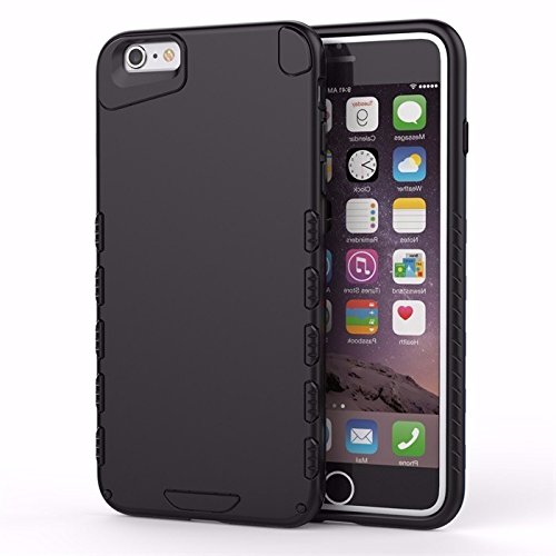 iPhone 6s Plus Case,iPhone 6 Plus case Ebakx [Luxurious] Baby Bear Armor iPhone 6s/6 Plus Protective Case Hard Bumper Case Cover for Apple iPhone 6 & 6s Plus case (Black)