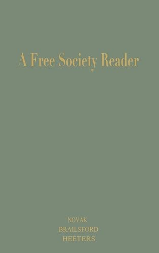 A Free Society Reader - Michael Novak
