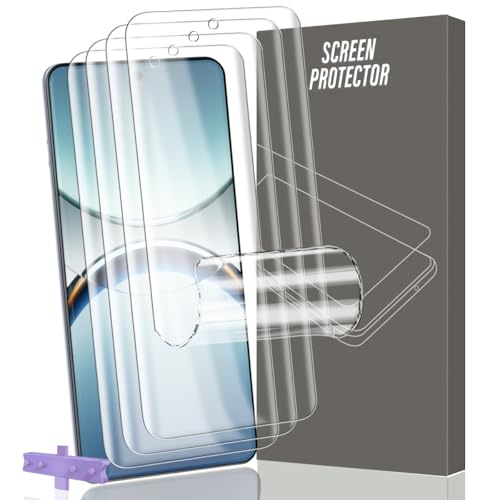 Gelaasso Schutzfolie für Oppo Find X8 Pro, Flexibilität TPU Folie [Nicht Panzer Schutz Glas] 4 Stück, Vollständige Abdeckung Bildschirmschutzfolie, Anti-Kratzer HD Klar Bildschirmfolie