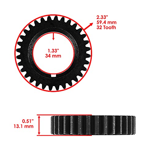 Caltric Compatible with Camshaft Metal with Spur Gear Kawasaki FD590V FD611V 4-Stroke Engines by Caltric - Used condition - Image 3