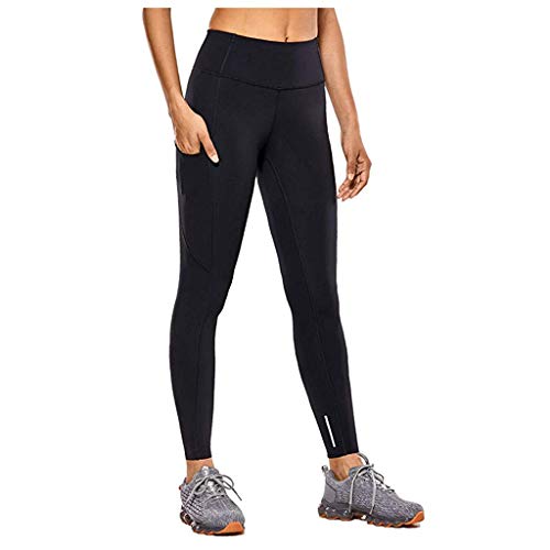 MINGGER Yoga Pants Womens High Waist Trousers Ladies Joggers Sports Tight Stretch Quick-Drying Running Gym