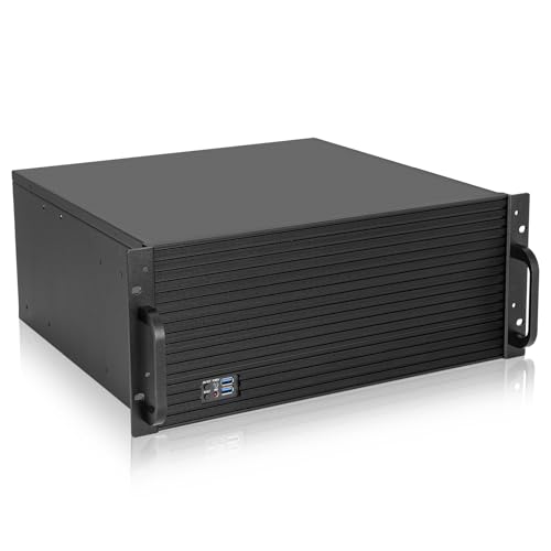 Gabinete Rackmount para Servidor RackChoice 4U con Soporte para Placas Base EATX/ATX/Micro-ATX/Mini-ITX y Bahías para Discos de 3.5" y 2.5" miniatura 1