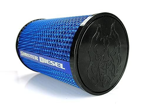 Sinister Diesel Universal Replacement Reusable Air Filter (4\" Inner Diameter)
