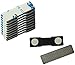 Produktbild 10 starke 2-Fach Magnete mit Metall Plättchen selbstklebend 3M Neodym Magnet Namensschild für Kleidung Metallplättchen Ausweishüllen Beschriften Whiteboard Namensschildchen Kühlschrank basteln