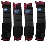 Professional Equine Horse Stable Shipping Boots Wraps Front Rear 4 PK Leg Care Premium 4120BG