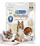 N-BONE 犬のおやつ 歯みがきリング デンタルガム ピーナッツバター風味 7個入 130g