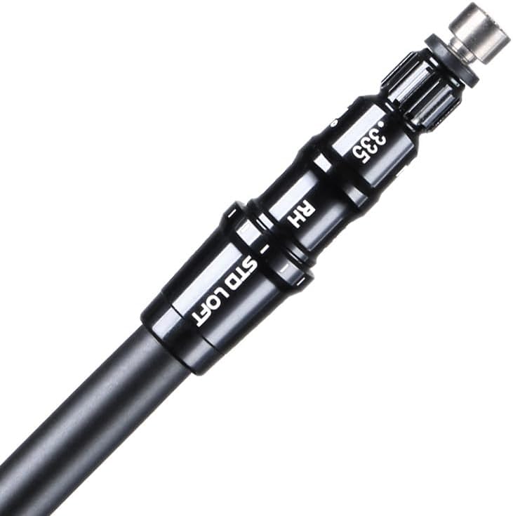 Grafalloy Raven Graphite Golf Shaft for Taylormade Right Handed Driver w Adapter & Grip Installed - Choose Ladies, Senior, Regular, Stiff Flex & Choose Grip Size Oversize Grip Size Regular Flex