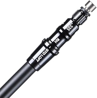 Grafalloy Raven Graphite Golf Shaft for Taylormade Right Handed Driver w Adapter & Grip Installed - Choose Ladies, Senior, Regular, Stiff Flex & Choose Grip Size