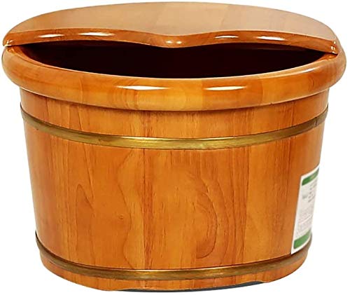 Spa para pies de madera sólida Katzowen
