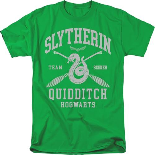 Image of Harry Potter Hogwarts Houses Quidditch Team Unisex Adult T Shirt