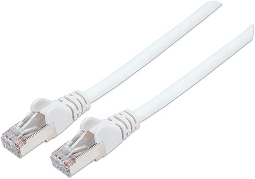Intellinet Network Patch Cable, Cat6, 1m, White, Copper, S/FTP, LSOH/LSZH, PVC, 