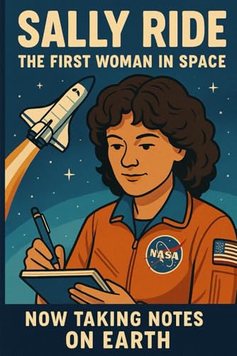 Sally Ride: The first woman in space, now taking notes on Earth: Funny Office Notebook, Notebook Journal, Funny Gift, Blank, Office Humor Gift, Joke Gift Man Woman Children