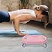 ORFOFE Abdominal Sliding Disc with Roller for Core Workout Portable Fitness Exercising Board Lightweight Abdominal Training Plate with Comfortable Grip Suitable for All Ages and Levels