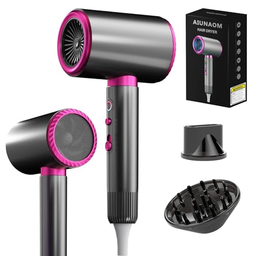 AIUNAOM 2400W Secador Pelo, Ajuste de temperatura Imagen de AIUNAOM 2400W Secador Pelo, Ajuste de temperatura