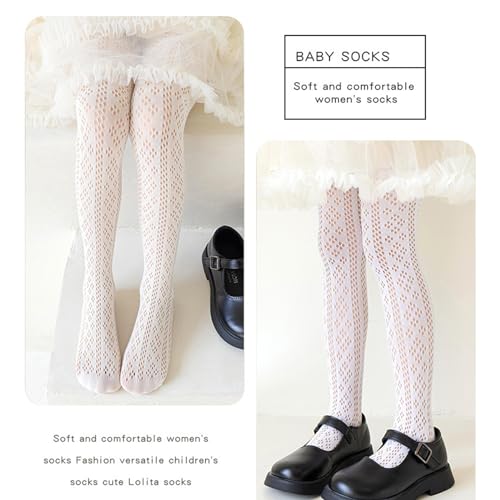 Tights, Girls Tights Baby Leggings Soft & Breathable Mesh Pantyhose Kids Long Stockings for Daily Wear Party4