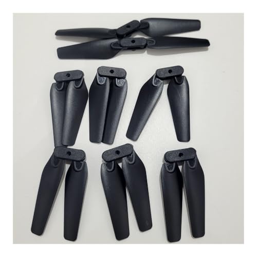 Hélices drone LS-XT2 : lot de 2 jeux complets de pales de rechange noires