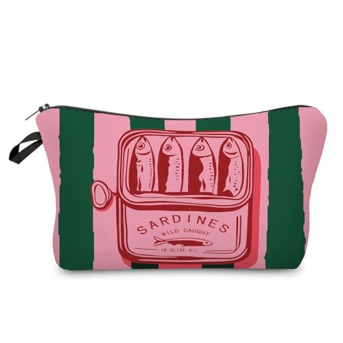 Livel lhood Sardines Cute Small Makeup Bag -2