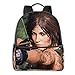 Produktbild Shadow Tomb Raider Rucksack Casual Daypack Schule Outdoor Klassisch Leicht Reißfest Laptop Rucksäcke Mädchen Jungen Erwachsene Rucksack