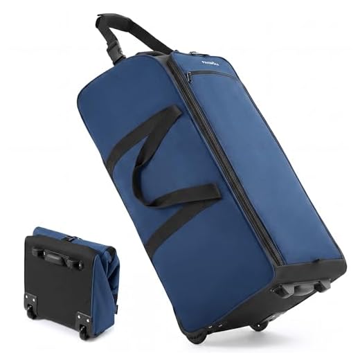 Extra Large Rolling Duffel Bag with Wheels