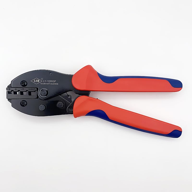 LY-1035GF 10-35mm2 tulejki do zaciskania energooszczędne szczypce zaciskowe