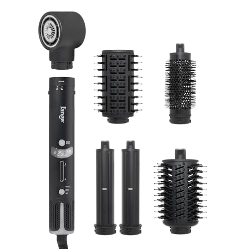 L'ANGE HAIR TurboStyle All-in-One Air Styling & Drying System | 5-in-1 Attachments with Auto-Wrap...