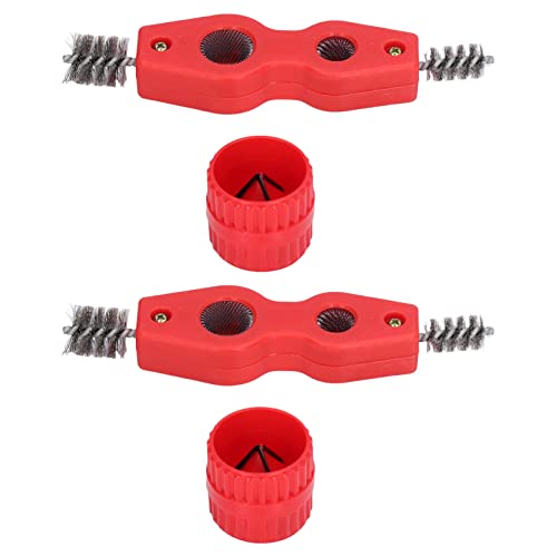 Mavaol 4 in 1 Copper Pipe Cleaner Reamer Tool Remover Deburring Welding Tool 15mm 20mm Ideal for Plumbing and Welding