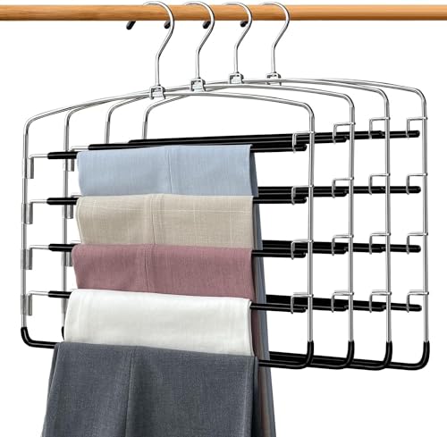 clothes hangers tiered