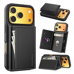 iPhone 17 Pro Max Case Wallet Black