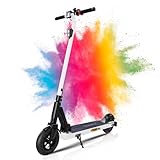 QnQ E Scooter, 8 Zoll Faltbarer Roller, 500 W/20 km/h Motor, 15 km Reichweite, pannensichere...