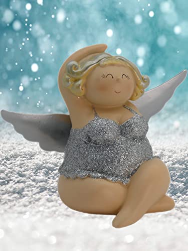 Pommerntraum ® | Weihnachtsengel Mollyengel molliger Schutzengel...