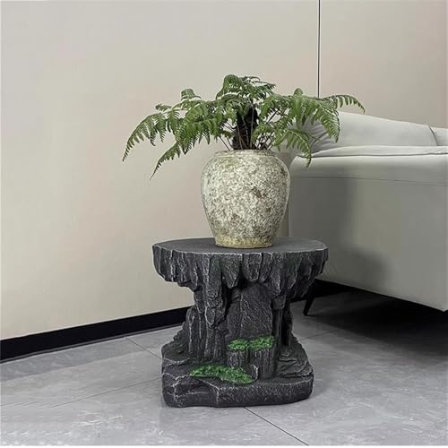Support pour pots de bonsaï en résine sculptée haute qualité