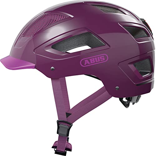ABUS Hyban 2.0 - Casco de bicicleta urbana robusto para uso diario con carcasa dura ABS …