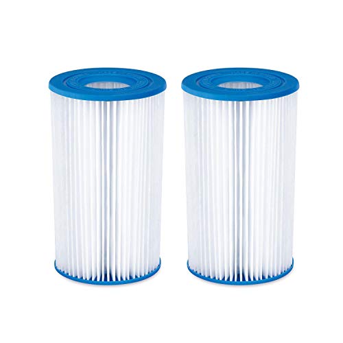 Isinofc Summer Waves P57100202 Swimming Pool Pump Filter Cartridge,2 Pack Type A/C Replacement Filter Cartridge For Pool Filter Pumps Hot Tub Spas #TOP1
