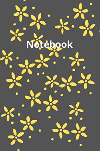 Notebook: Lined Journal; Flower cover notebook; fun gift notebook journal for women coworker 6 x 9; inspiration well being journal; 100 page gift ... for family friends; creative writing journal