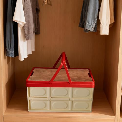 Boîte de rangement Noël 30L : rangez facilement vos décorations de fête
