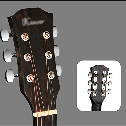 Guitare Acoustique 38″ Guitare Classique avec Sac de Performance Ficelle en Acier Sangle Débutants Adultes Guitare Musique Populaire en Jouant, 9 Couleurs Gdming (Color : B) - Les Beatles, Paul McCartney, John Lennon, RIngo Starr, George Harrison Guitare Acoustique 38" Guitare Classique avec Sac de Performance Ficelle en Acier Sangle Débutants Adultes Guitare Musique Populaire en Jouant, 9 Couleurs Gdming (Color : B) – Image 3