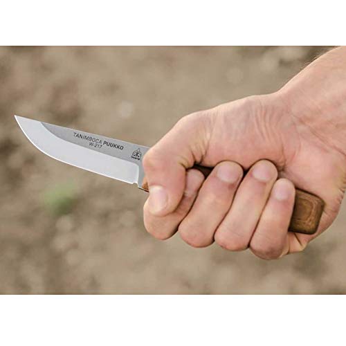 Tops Knives Tanimboca Puukko 3.63In Drop Point Fixed Blade Knife - Tpuk-01 #TOP2
