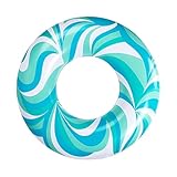 Schwimmring für Kinder, Innenrohre für Pool, Wasserwellendruck Design, Rettungsring, -Schwimmring, Rettungsschwimmring, eingebautes Ventil, Sommer