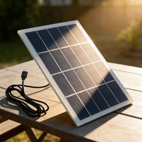 Panel de carga solar de 15W para terrazas y eventos al aire libre 4