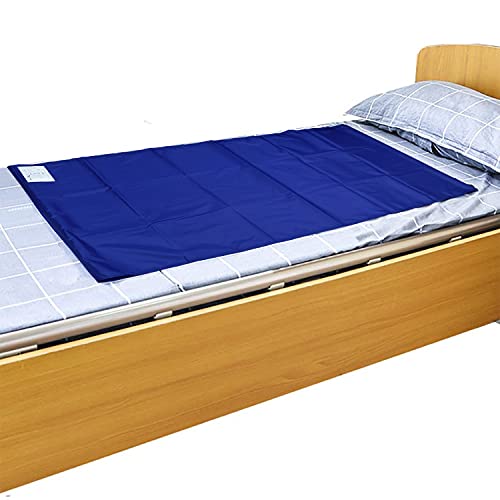 Schiebeblatt, wiederverwendbares Tuch für Betttransfer, Krankenhäuser und häusliche Pflege, röhrenförmiges glattes Gleitblatt für Auto, Rollstühle, Bett (23,6 Zoll x 26,8 Zoll (60 cm * 68 cm))