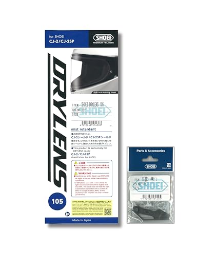 Amazon | ショウエイ(SHOEI) DRYLENS 105 防曇レンズ 防曇シート用ピン
