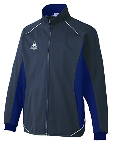 介護ユニフォーム ジャージ ジャケット 男女兼用 ルコック チャコール サイズ:L UZL1014-20