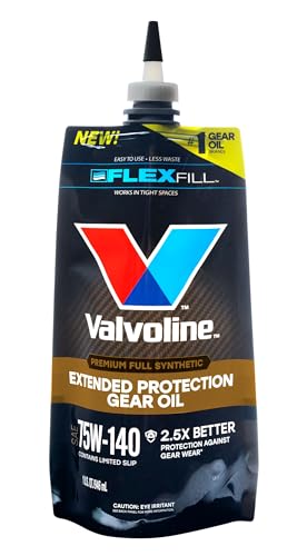 Valvoline Flexfill Extended Protection Full Synthetic 75w-140 Gear Oil 1 Quar...