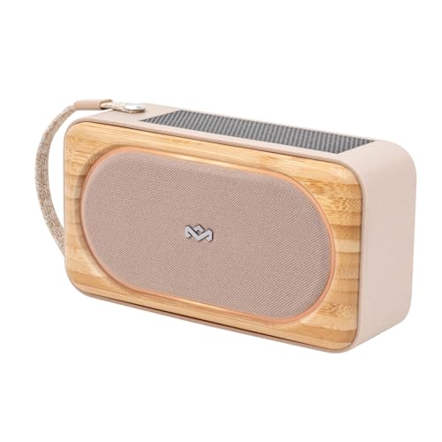 Enceinte Bluetooth portable pour voyage Marley Roots Solaire crème