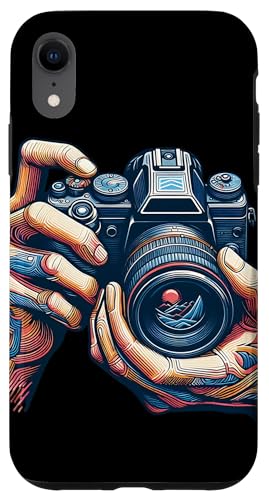 Vintage Analog SLR Camera Art Photographer Film Case for iPhone XR