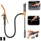 オイルチェンジャー 電動式 オイル交換 オイルポンプ エンジンオイル交換 オイル吸着輸送ポンプキット 軽量 実用性 逆流防止 ポータブル 耐食性 簡単 自動車 農業用車両 バイク 二輪車 キャラバン 船に適し 大型ト 1 Pack