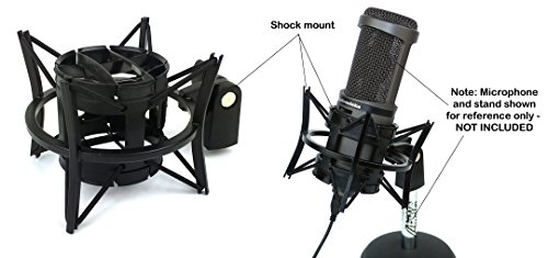 UNIVERSAL SHOCK MOUNT FOR CYLINDRICAL & TAPERED MICROPHONES