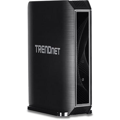TRENDnet AC1750 Dual Band Wireless AC Gigabit Router, 2.4GHz 450Mbps, 5Ghz 1300Mbps, 2 USB Port, IPv6, for DD-WRT, TEW-824DRU