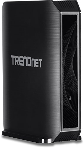 TRENDnet AC1750 Dual Band Wireless AC Gigabit Router, 2.4GHz 450Mbps, 5Ghz 1300Mbps, 2 USB Port, IPv6, for DD-WRT, TEW-824DRU